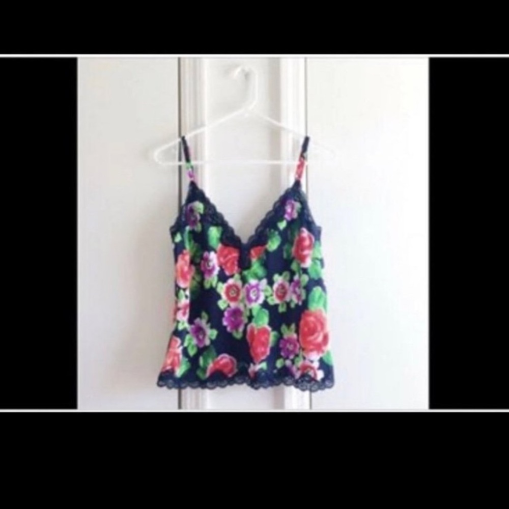 Vs pink floral slip vintage - Picture 9 of 9
